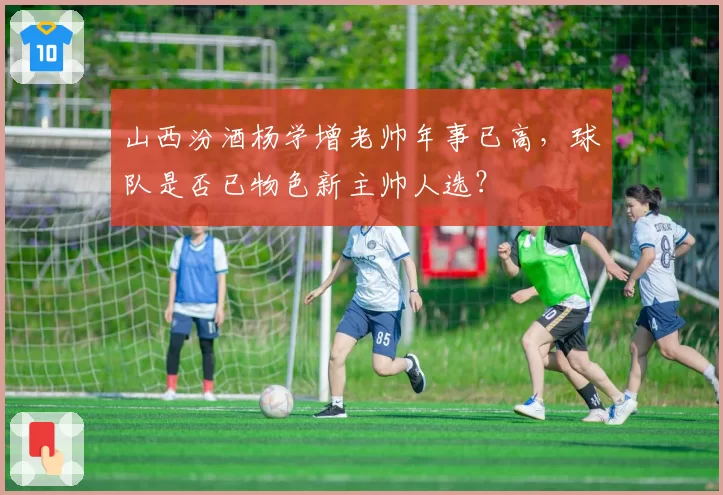 山西汾酒杨学增老帅年事已高，球队是否已物色新主帅人选？